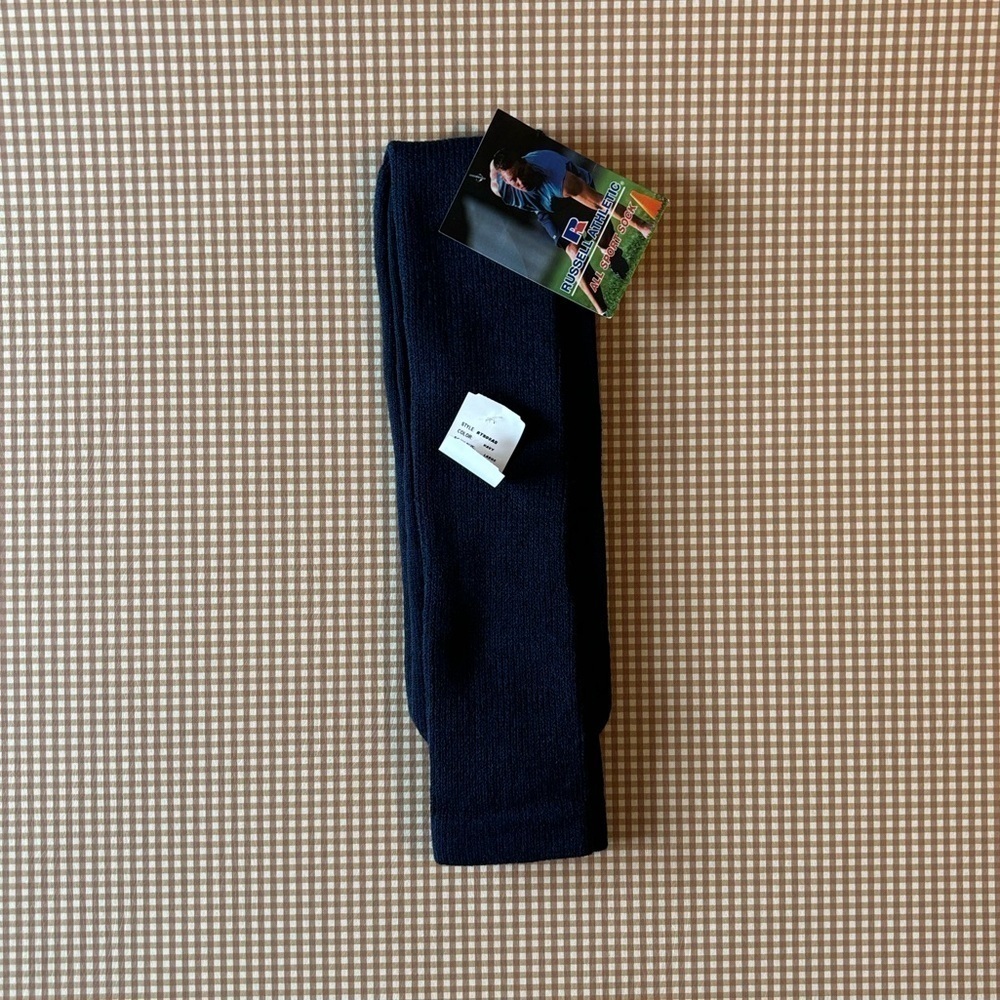 NEW Russell All Sports men’s socks. Blue. Size Large.‎ NWT
